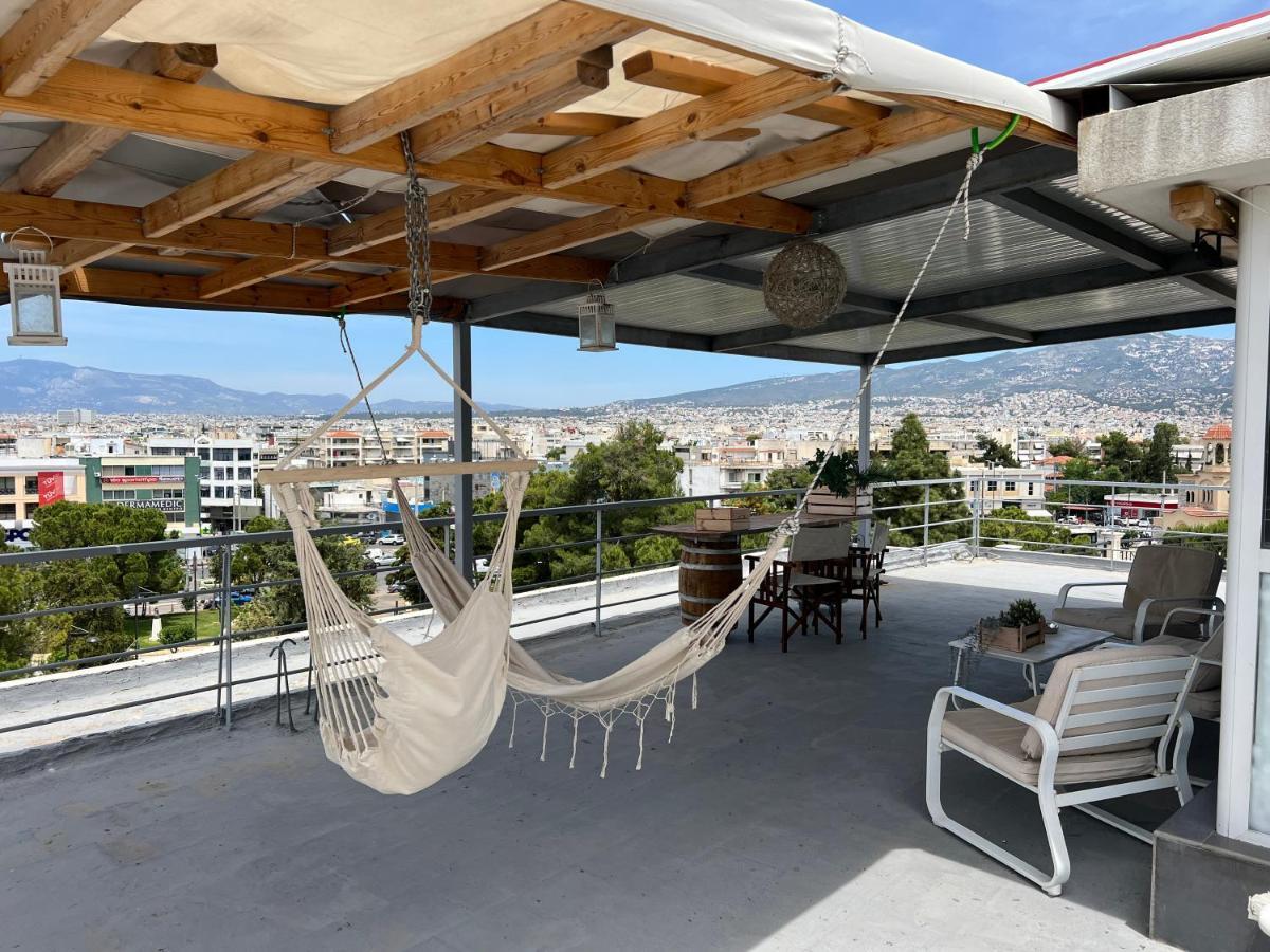 Square'S View Agia Paraskevi Athènes Extérieur photo