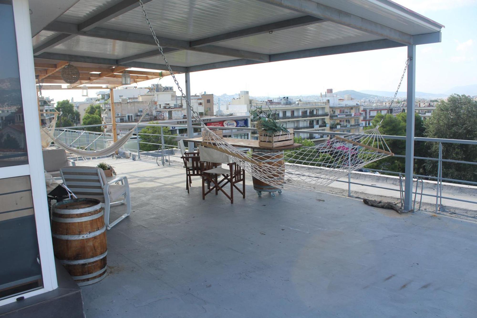 Square'S View Agia Paraskevi Athènes Extérieur photo